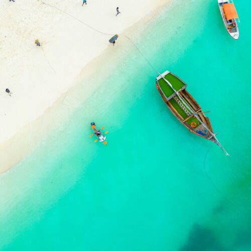 Zanzibar turquoise beach Tanzania