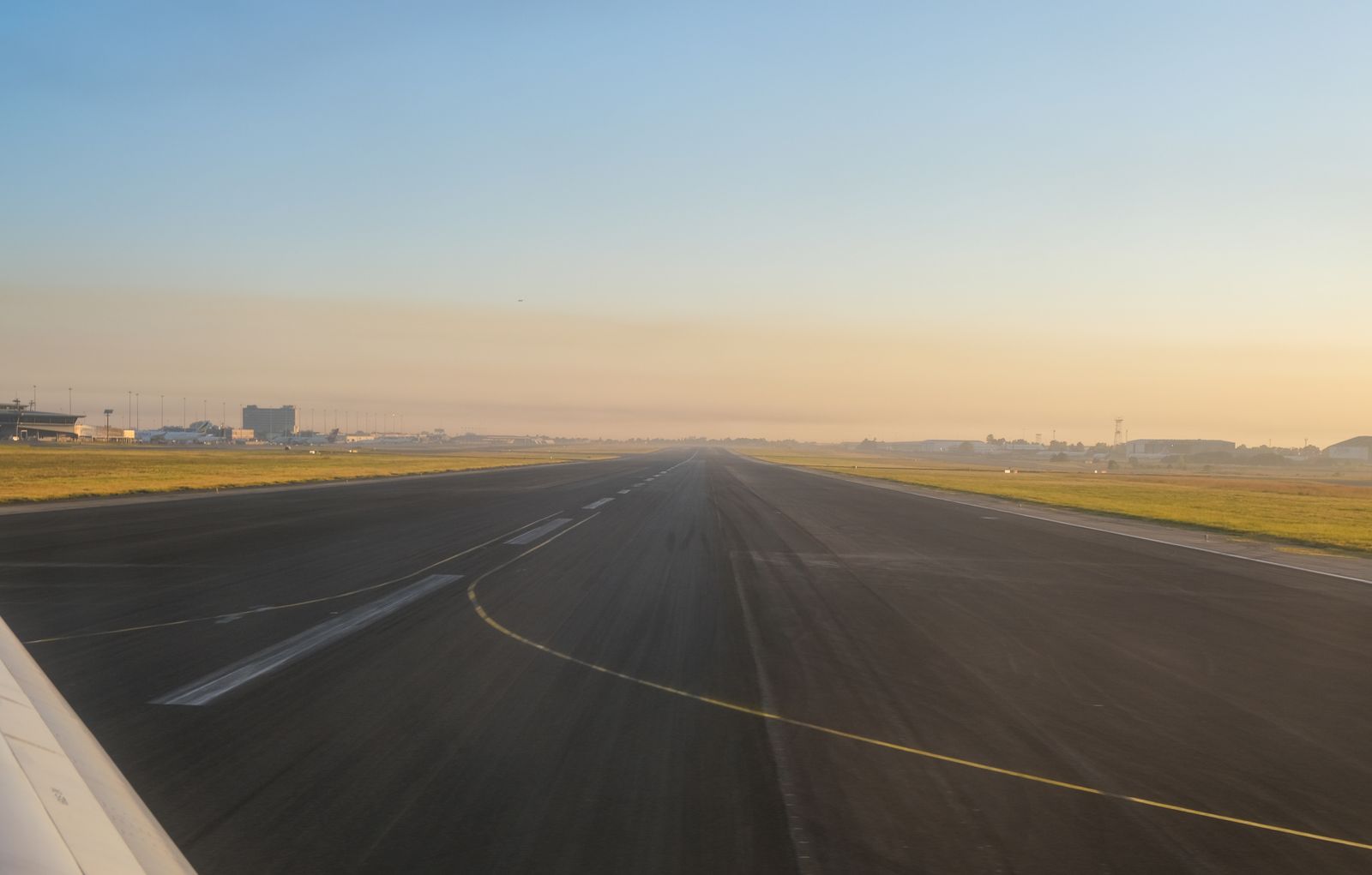 Rwanda Kigali Transfers & 4x4 3 Empty airport runway at sunrise for Kigali arrival transfers