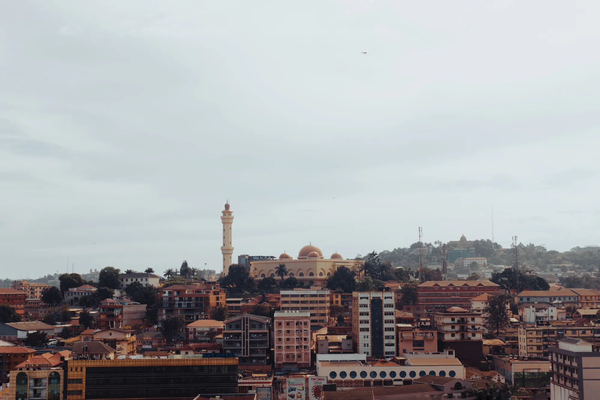 Entebbe Airport to Kampala aerial guide